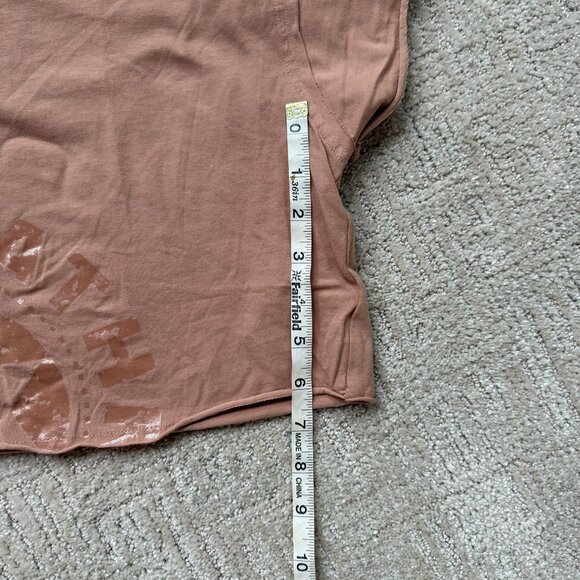 Gymshark x KKFit Crop Top Sports Bra Bike Short & Athletic Shorts in Terra Cotta - Picture 4 of 16